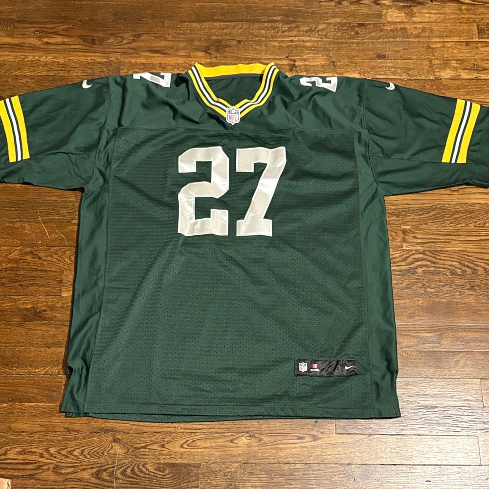 Nike Eddie Lacy #27 Green Bay Packers Jersey Size 56 (3XL)